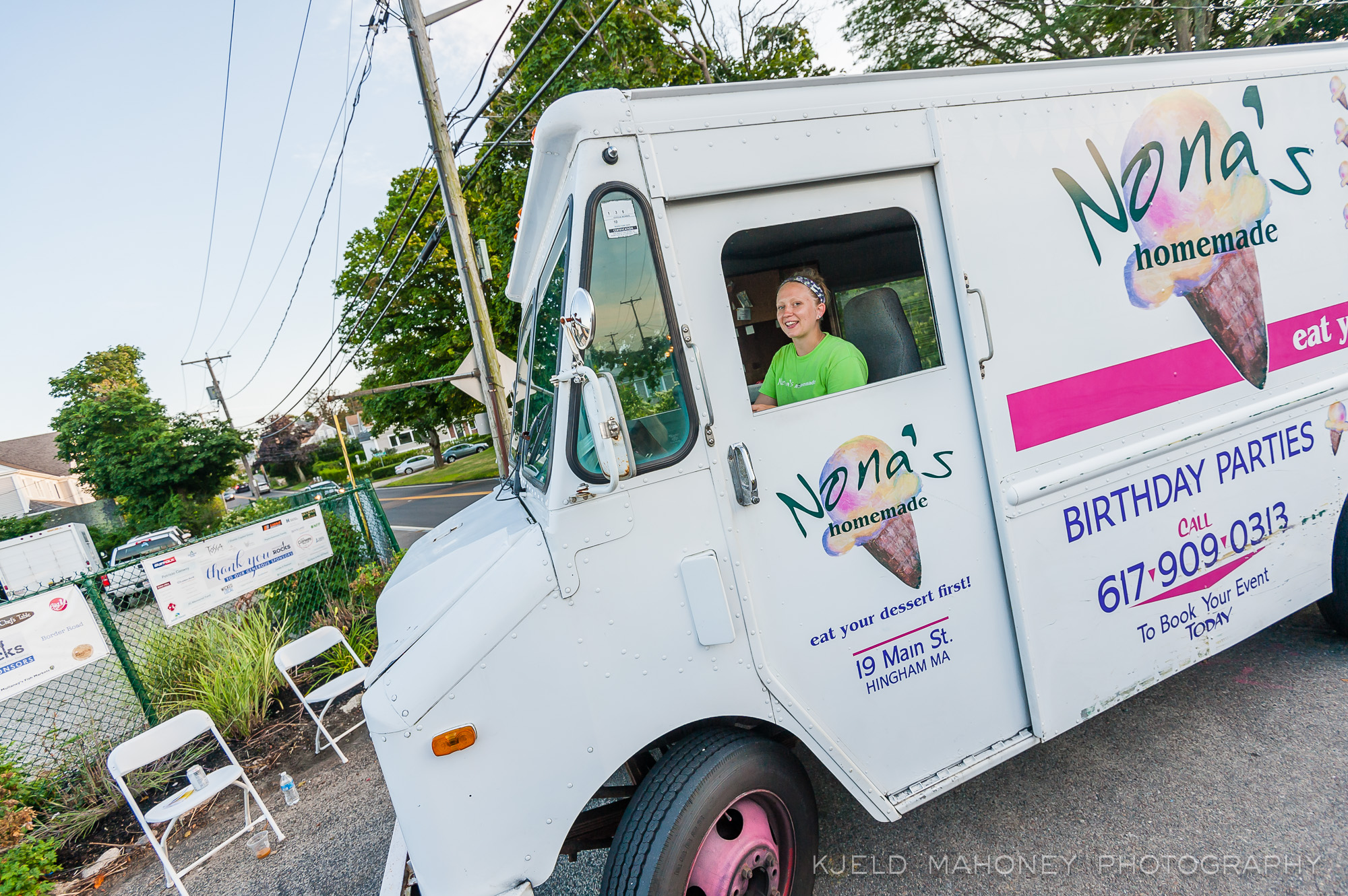 Nona's Homemade ice cream truck